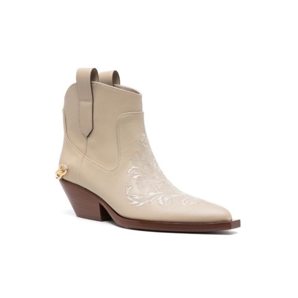 Brand NEW Zimmermann Ankle Boots with Gold Accent - Picture 1 of 10